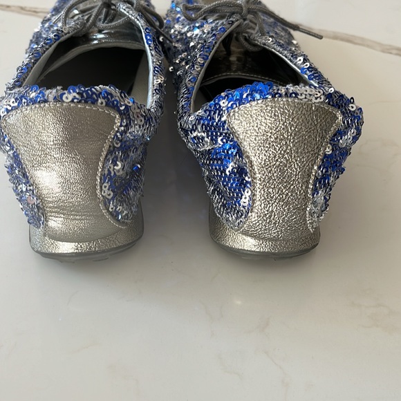 EUC Stuart Weitzman sequinned sneakers - Picture 7 of 14